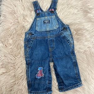 Baby Boy Overalls Lined